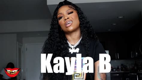 kayla b fight|kayla b king von sister.